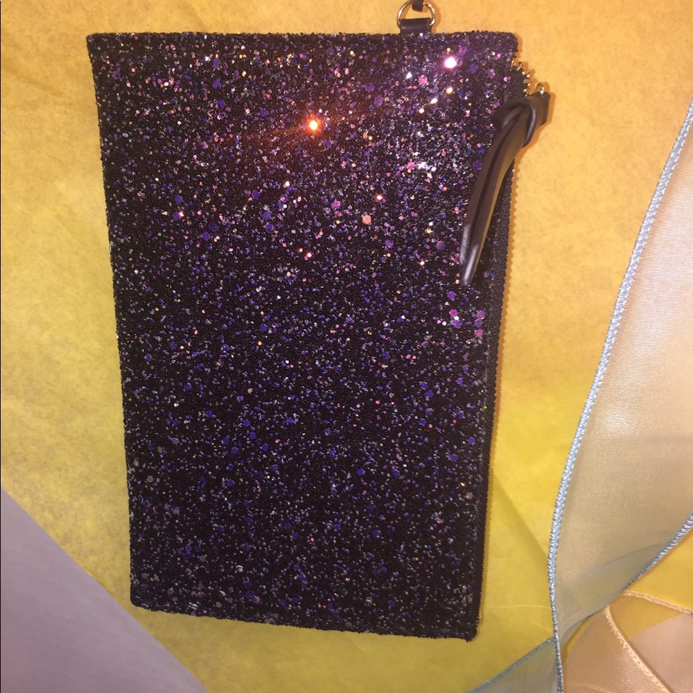 Charming Charlie’s RSVP Copper Glitter Wristlet